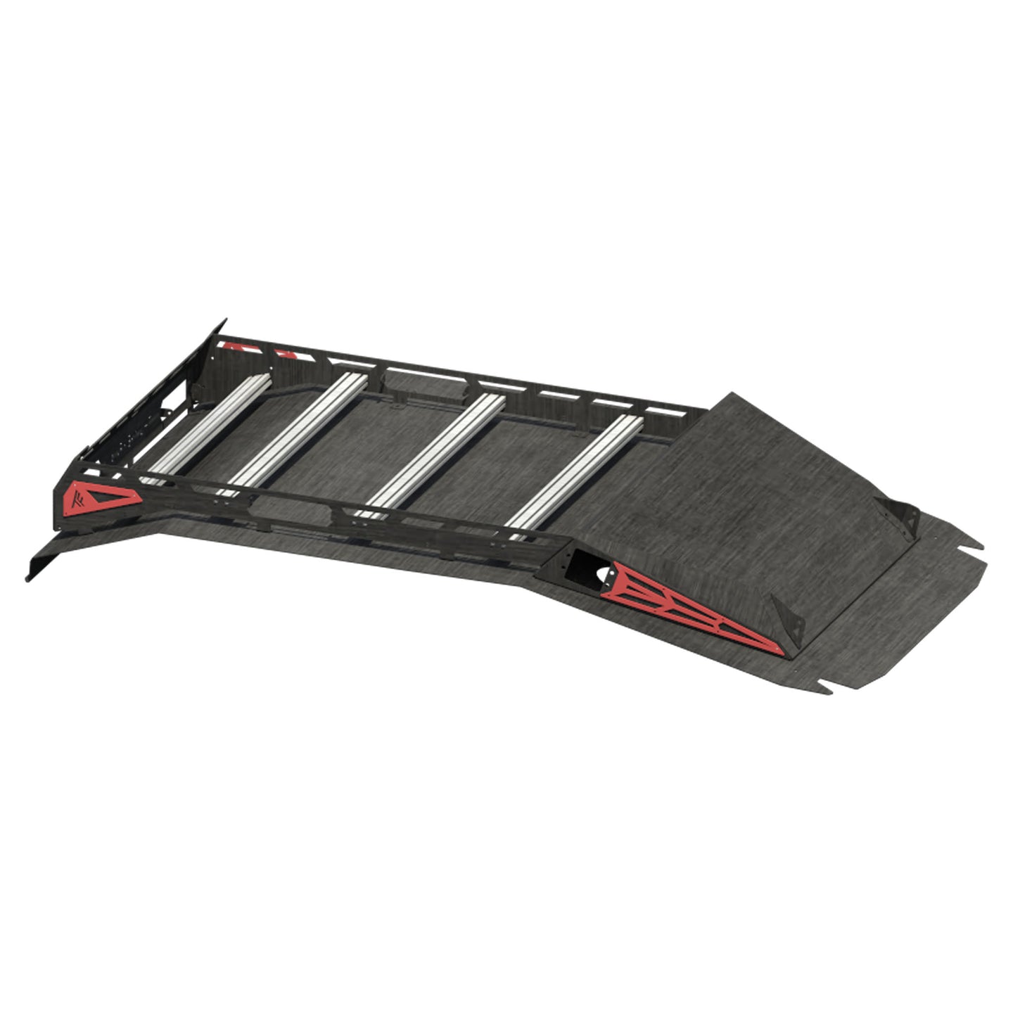 Thumper Fab - T-Slot Rail Kit for the Polaris General L3/L4  Audio Roof, T-Rails, Roof Rack Rails